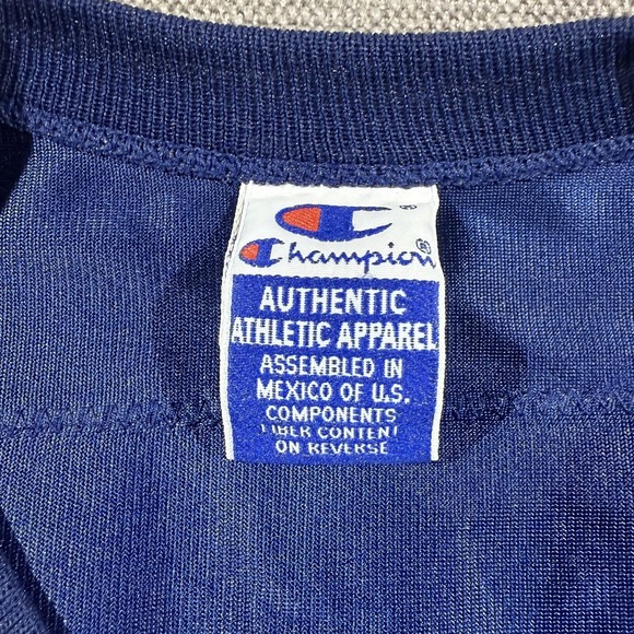 Vintage Dallas Cowboys Football Jersey Mens 52 Blue Champion Charles Haley 90s - Picture 2 of 7